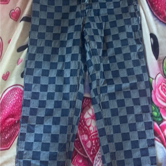 Checkered jeans size medium - Picture 1 of 2